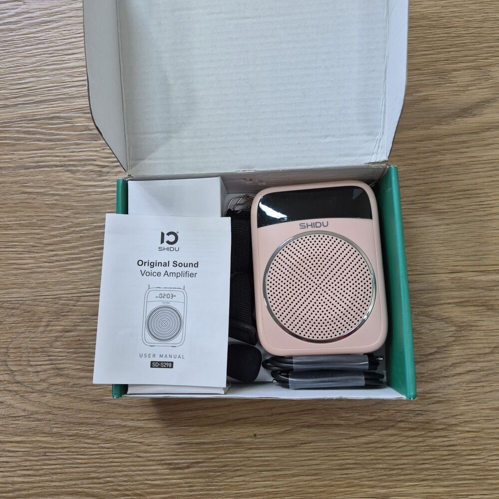 SHIDU Original Voice Amplifier Loud Speaker/MP3 Player/ SD-S298
